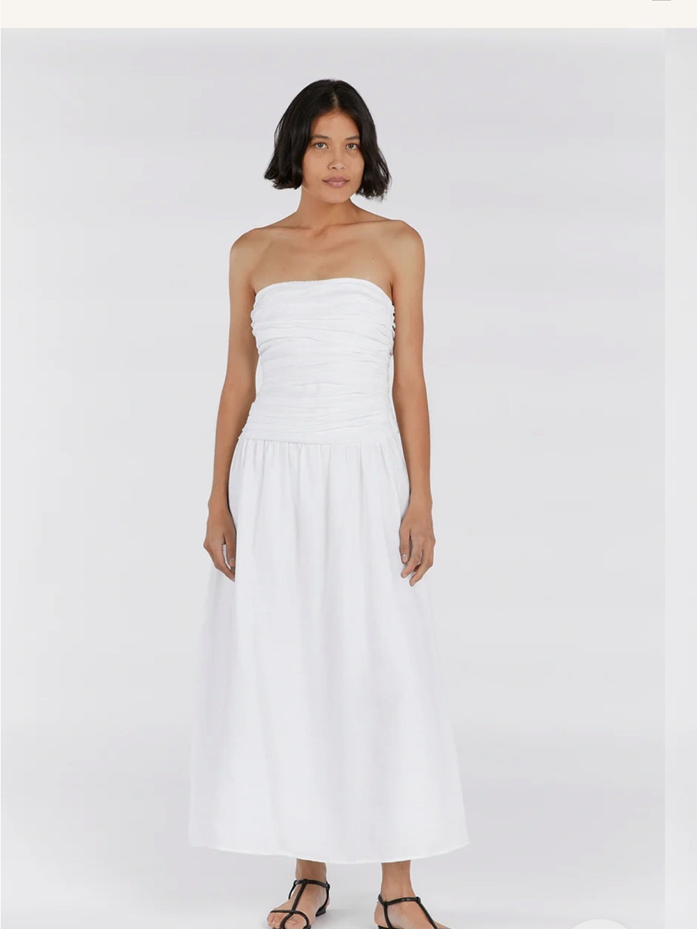 DISSH White Catania Maxi Dress
